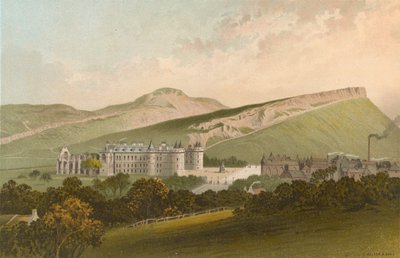 Arthur Seat and Salisbury Crags - Edinburgh by English School